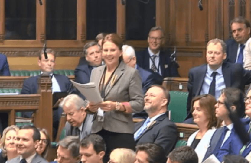 Trudy Harrison MP supports Back British Farming Day in PMQs