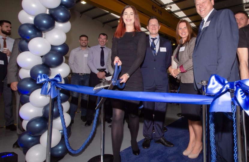 Trudy Harrison MP attends official open day of Cumbria's Remote Handling Centre of Excellence