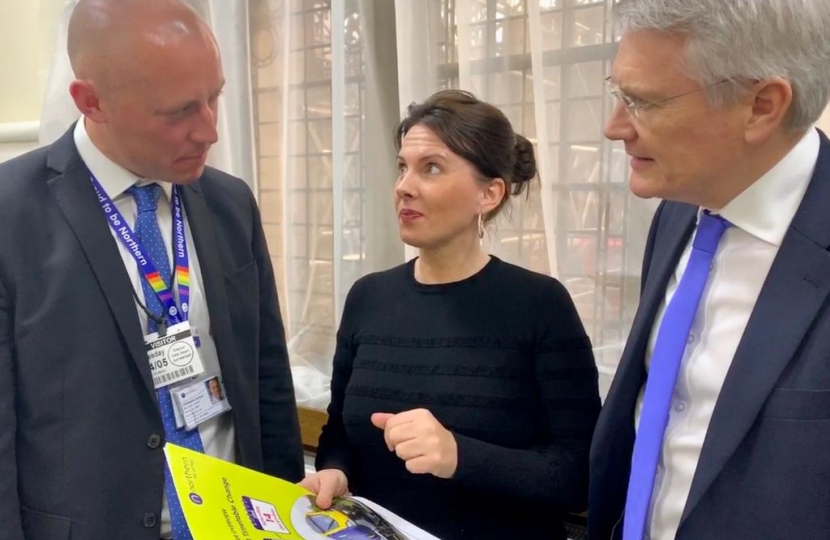 Trudy Harrison meets Northern Rail Regional Director Chris Jackson and Rail Minister Andrew Jones