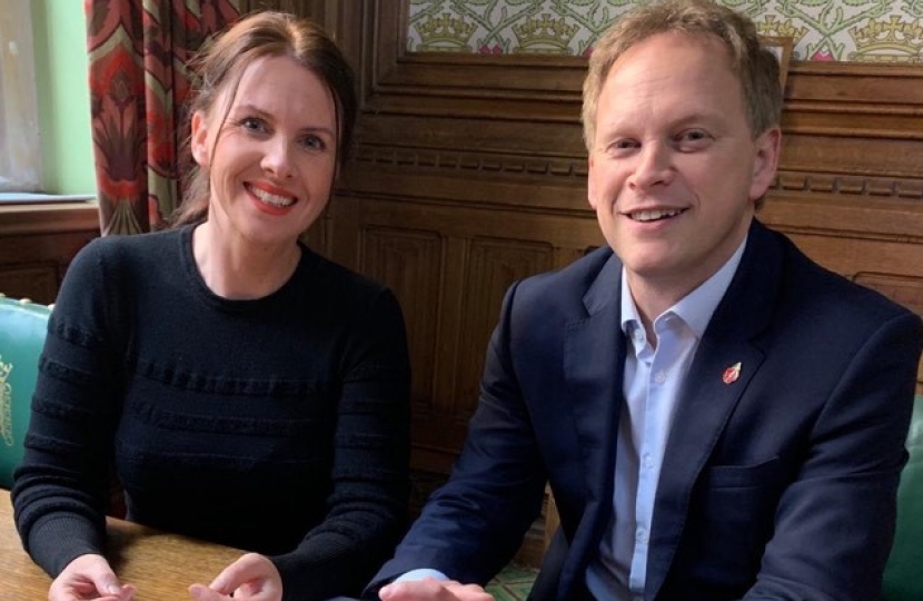 Trudy Harrison MP meets with Transport Secretary Grant Shapps