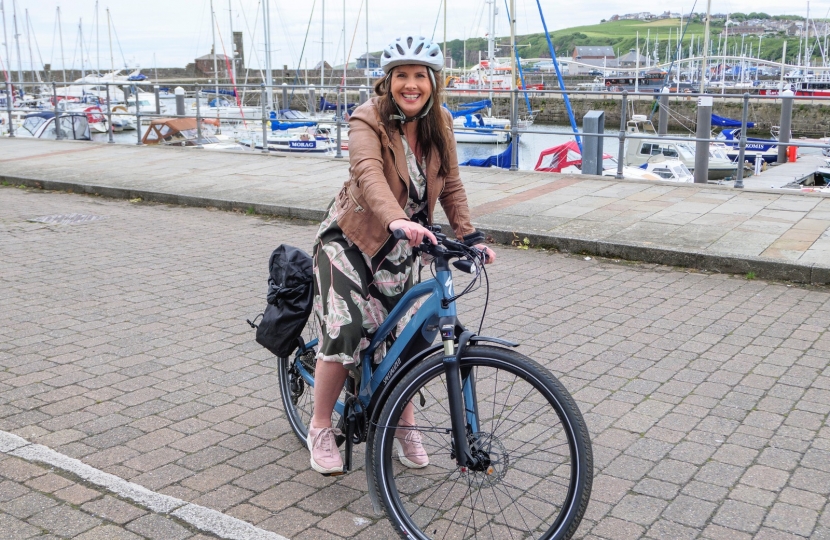 Trudy welcomes £1,167,000 to create new era for cycling and walking in Cumbria