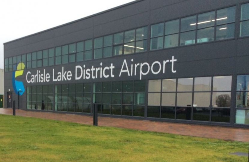 Potential £8m grant for Carlisle Lake District Airport 