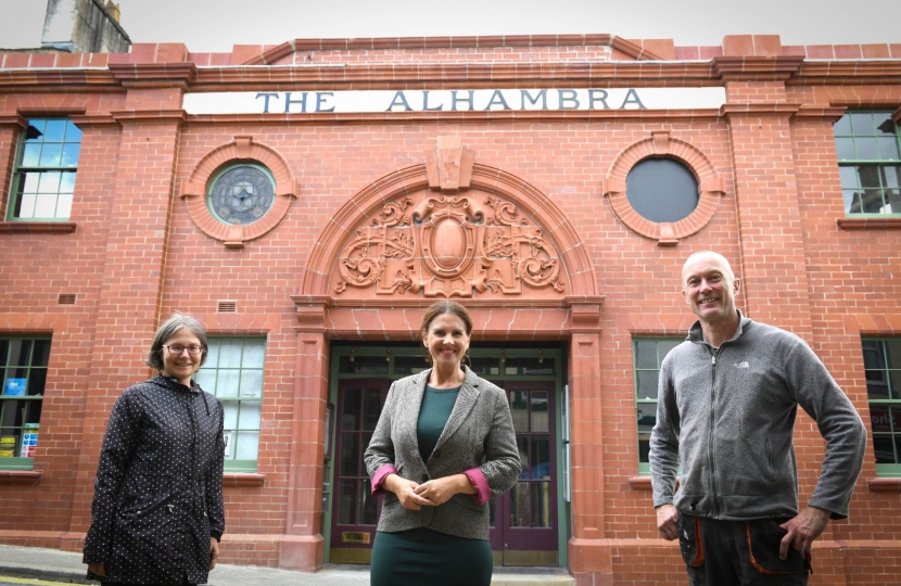 Trudy meets with Keswick's arts and culture venues