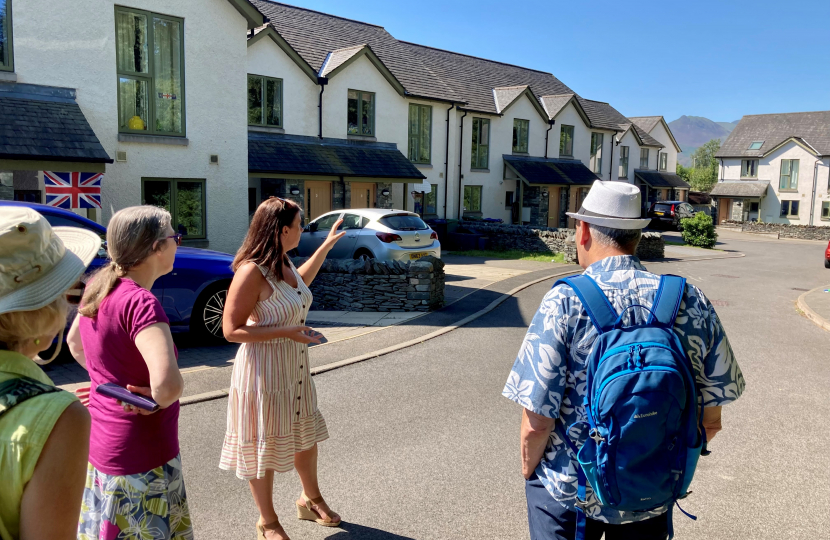 Trudy Harrison MP visits Keswick Community Housing Trust