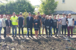 Trudy meets with local teenagers in Whitehaven 