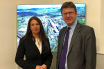 Trudy Harrison MP with Secretary of State for Business, Energy and Industrial Strategy Greg Clark