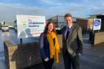 Trudy welcomes start of building works at Whitehaven Academy 