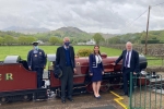 Trudy Harrison MP and VisitBritain Chairman Lord Patrick McLoughlin with Peter Hensman at the Laal Ratty Railway in Eskdale.jpeg