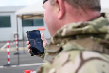 Trudy thanks British Army for 'commendable' work at Cumbria Covid-19 test centreTrudy thanks British Army for 'commendable' work at Cumbria Covid-19 test centre