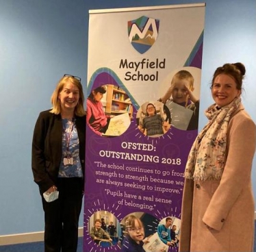 Copeland MP meets with Mayfield School staff & pupils during World Autism Awareness Week 