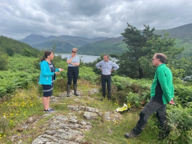 Trudy meets with Forestry England for update on Wild Ennerdale project 