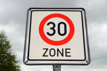 30mph sign