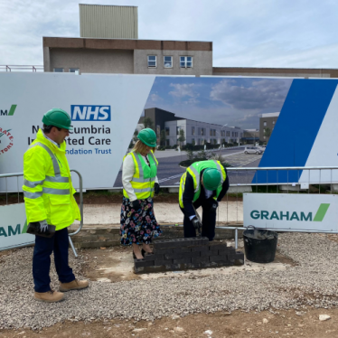 West Cumberland Hospital redevelopment ceremony